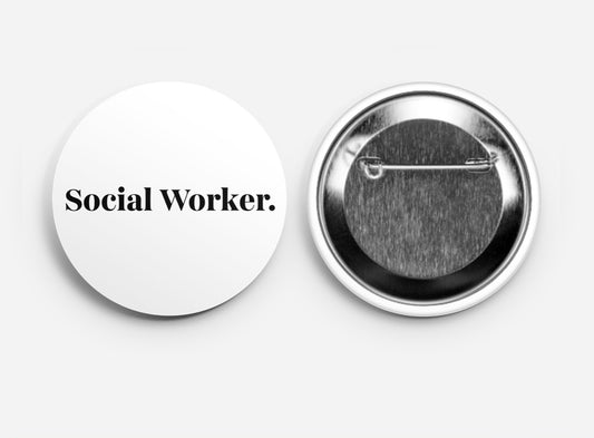 Social Worker. Pin